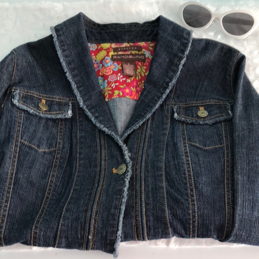 Bandolino strech denim jacket